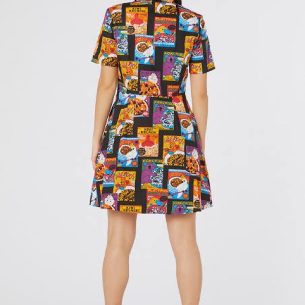 Dangerfield Cereal Cotton Shirt Dress Size 14 - Picture 4 of 6